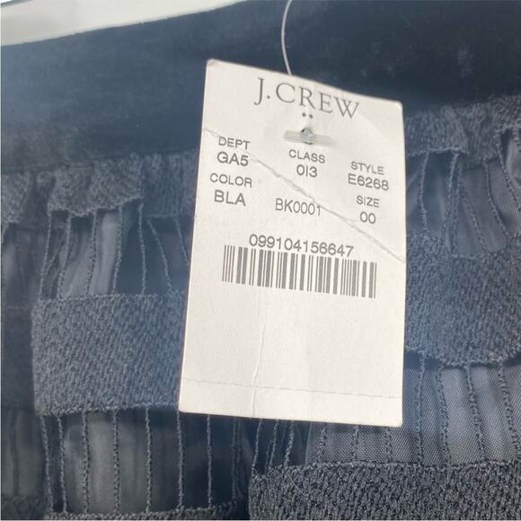 J. Crew Factory Black A-line Above the Knee Skirt - Picture 4 of 7